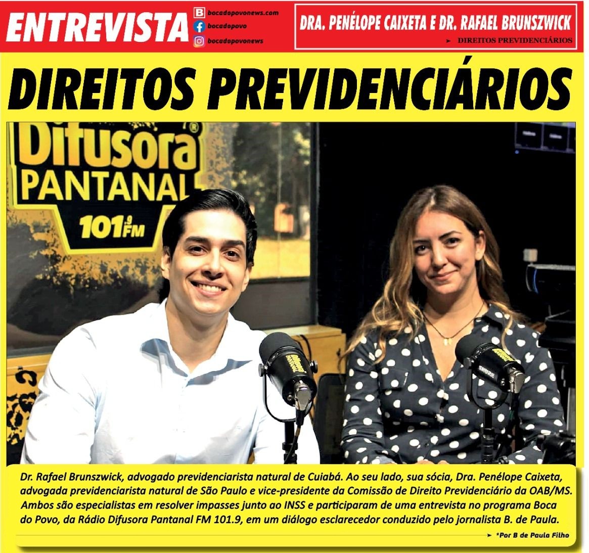 Entrevista Difusora Pantanal